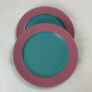 Set of Two Brand New Lindt-Stymeist Colorways Dinner Plates